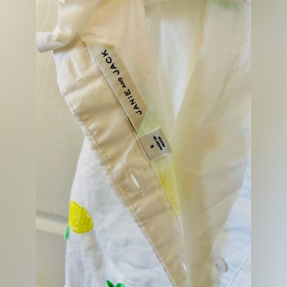 Janie and Jack pineapple dress size 6T - Picture 3 of 5